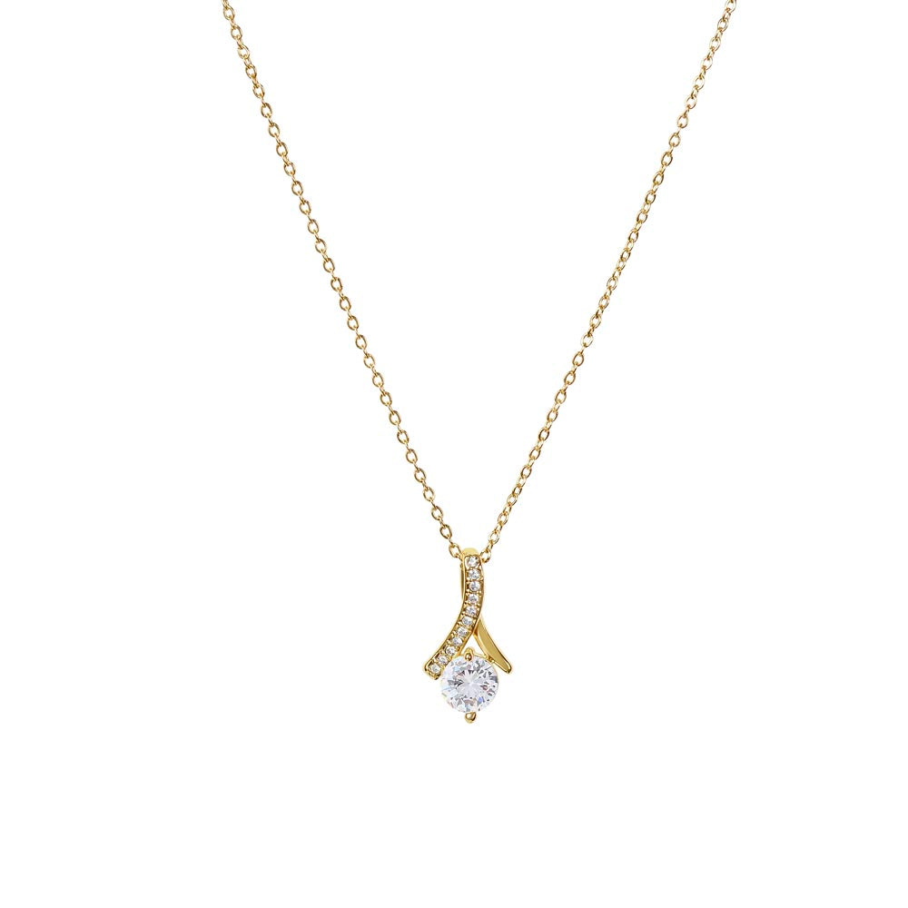 To My Lovely Daughter -Alluring Beauty necklace