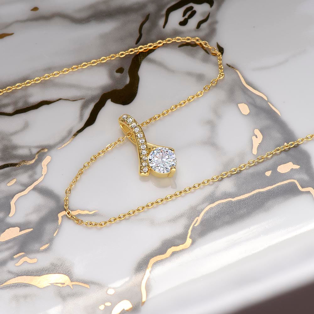 To My Wife - I' love you, always and forever - Alluring Beauty Necklace