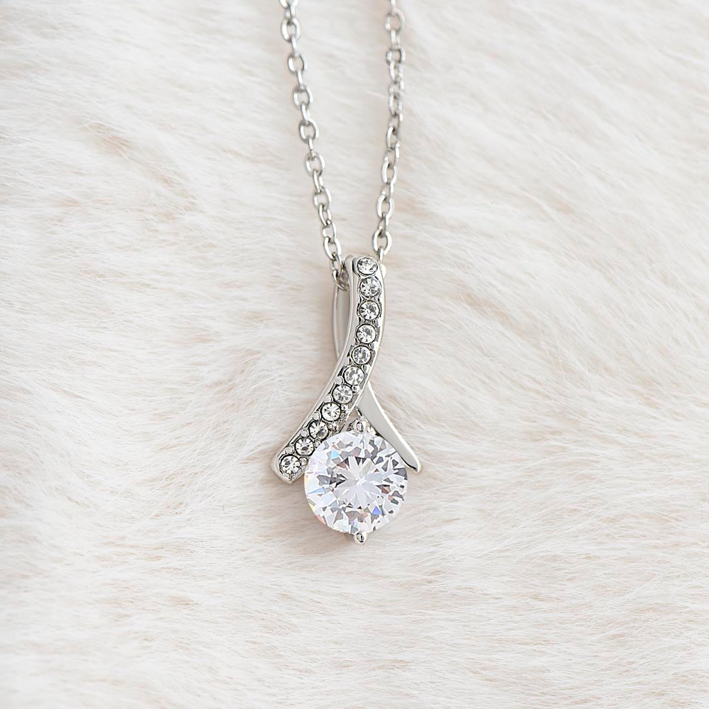 To My Wife - I' love you, always and forever - Alluring Beauty Necklace