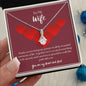 To My Wife - You are My Heart and Soul - Alluring Beauty Necklace