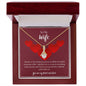 To My Wife - You are My Heart and Soul - Alluring Beauty Necklace