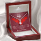To My Wife - You are My Heart and Soul - Alluring Beauty Necklace