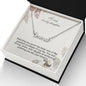 To My Lovely Daughter - Custom Name Necklace