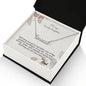 To My Lovely Daughter - Custom Name Necklace