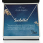 To My Lovely Daughter - Custom Name Necklace