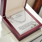 To My Lovely Daughter - Custom Name Necklace