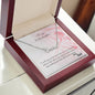 To My Lovely Daughter - Custom Name Necklace