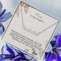 To My Lovely Daughter - Custom Name Necklace