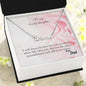 To My Lovely Daughter - Custom Name Necklace
