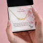To My Lovely Daughter - Custom Name Necklace