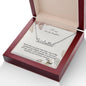 To My Lovely Daughter - Custom Name Necklace