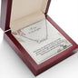 To My Lovely Daughter - Custom Name Necklace
