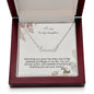 To My Lovely Daughter - Custom Name Necklace