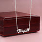 To My Lovely Daughter - Custom Name Necklace