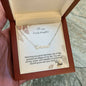 To My Lovely Daughter - Custom Name Necklace
