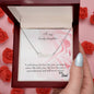 To My Lovely Daughter - Custom Name Necklace