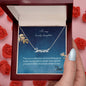 To My Lovely Daughter - Custom Name Necklace