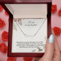 To My Lovely Daughter - Custom Name Necklace