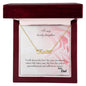 To My Lovely Daughter - Custom Name Necklace