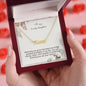 To My Lovely Daughter - Custom Name Necklace