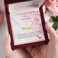 To My Lovely Daughter - Custom Name Necklace