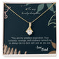 To My Lovely Daughter -Alluring Beauty necklace