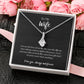 To My Wife - I' love you, always and forever - Alluring Beauty Necklace