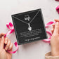 To My Wife - I' love you, always and forever - Alluring Beauty Necklace