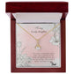 To My Lovely Daughter -Alluring Beauty necklace