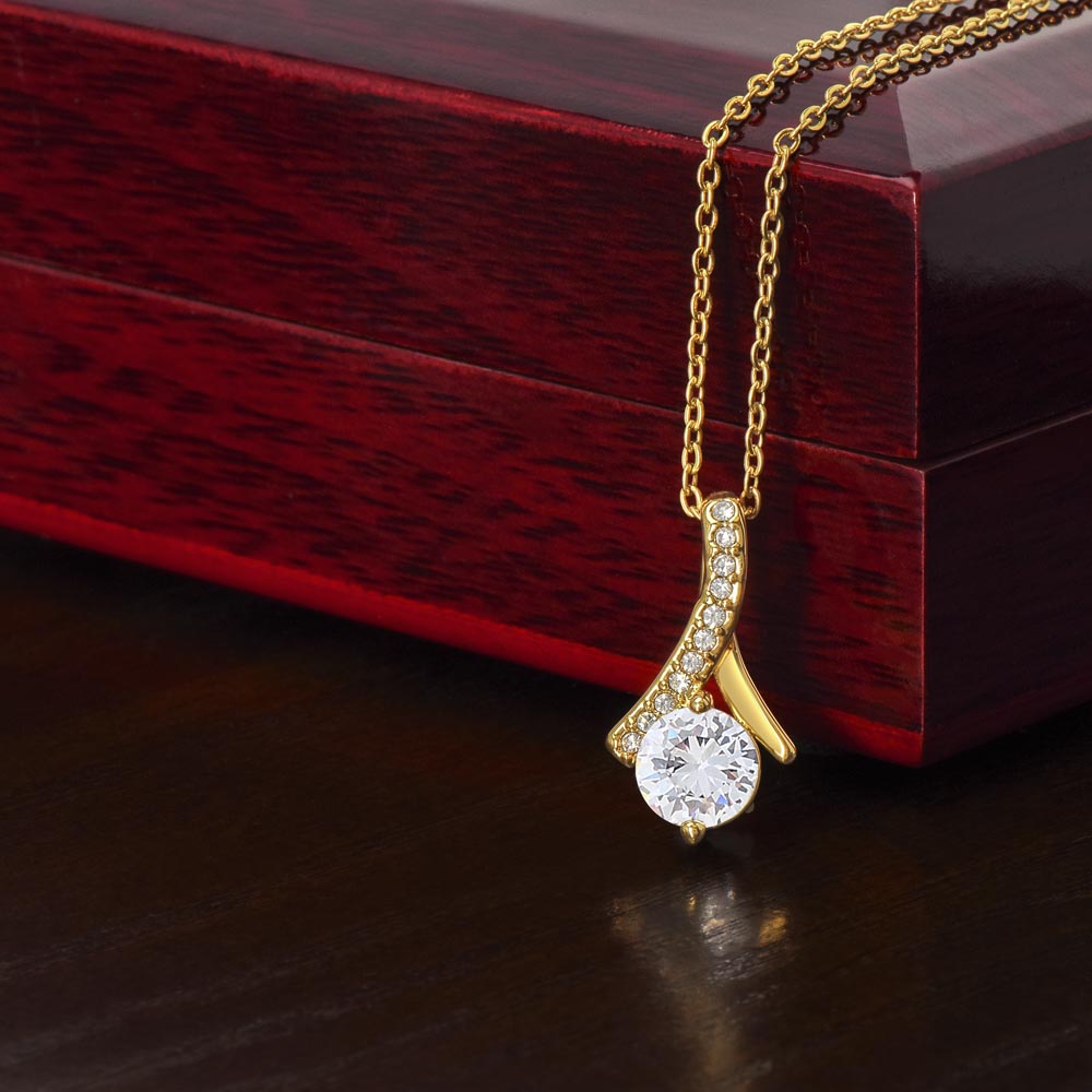 To My Lovely Daughter -Alluring Beauty necklace