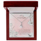 To My Lovely Daughter -Alluring Beauty necklace