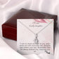 To My Lovely Daughter - Love Dad -Alluring Beauty necklace