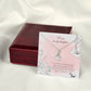 To My Lovely Daughter -Alluring Beauty necklace