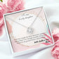 To My Lovely Daughter - Love Knot Necklace