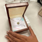 To My Lovely Daughter - Love Knot Necklace