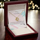 To My Lovely Daughter - Love Knot Necklace