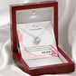 To My Lovely Daughter - Love Knot Necklace