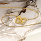 To My Lovely Daughter - Interlocking Hearts Necklace