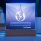 To My Mother - To My Everlasting Beacon of Love -  Acrylic Plaque, Heartfelt Printed Square Keepsake, For Mother's Day or Special Occasion