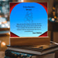 To Our Precious Mother - Acrylic Plaque, Elegant Printed Square Keepsake, Heartfelt Gift for Mom, Perfect for Mother’s Day or Special Occasions