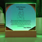 To Our Precious Mother - Acrylic Plaque, Elegant Printed Square Keepsake, Heartfelt Gift for Mom, Perfect for Mother’s Day or Special Occasions
