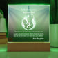 To My Mother - To My Everlasting Beacon of Love -  Acrylic Plaque, Heartfelt Printed Square Keepsake, For Mother's Day or Special Occasion