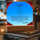 To Our Precious Mother - Acrylic Plaque, Elegant Printed Square Keepsake, Heartfelt Gift for Mom, Perfect for Mother’s Day or Special Occasions